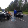Трое взрослых и подросток пострадали в аварии на трассе «Кола»