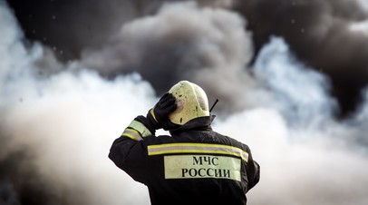 Пожар в посёлке Волна Темрюкского района полностью потушен
