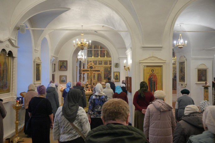 Соколов помолился за кировчан Соколов помолился за кировчан