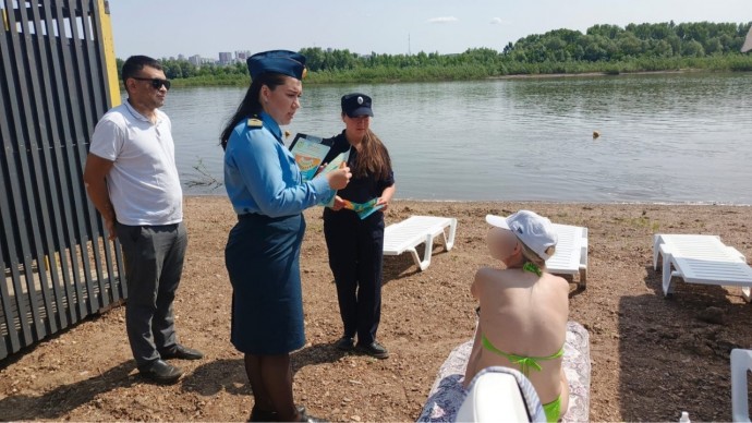 В Уфе прошел рейд по городским пляжам