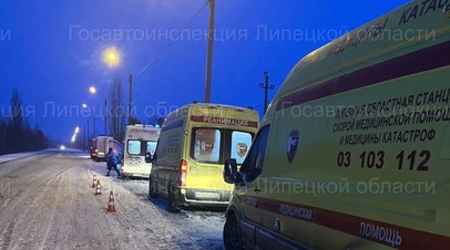 Женщина погибла и шесть человек пострадали в ДТП в Липецкой области