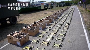 Народный фронт передал дроны ростовскому спецназу