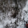 Опубликованы фото с места крушения вертолета в Амурской области