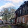 В горящем доме нашли тело женщины