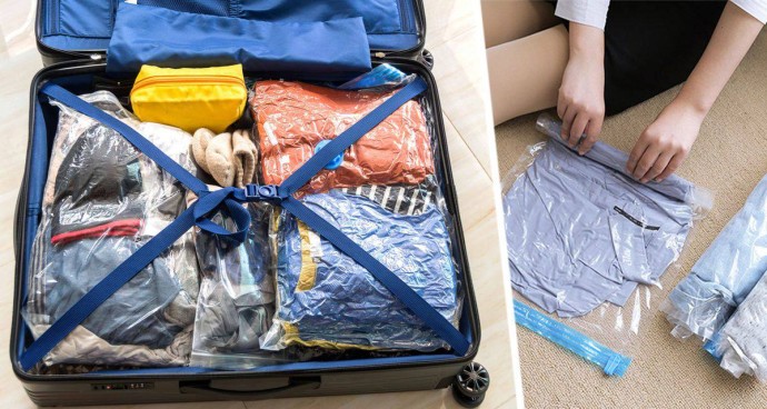 Назван лучший способ вместить больше вещей в чемодан