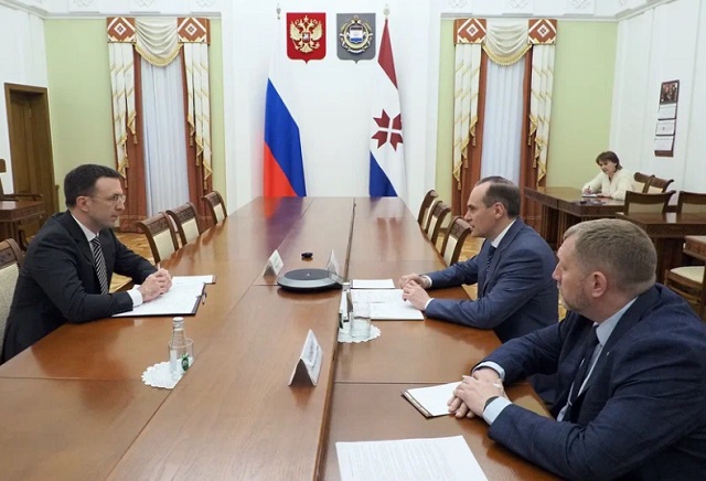 Артем Здунов встретился с директором российского представительства ВОИС Павлом Спицыным Артем Здунов встретился с директором российского представительства ВОИС Павлом Спицыным