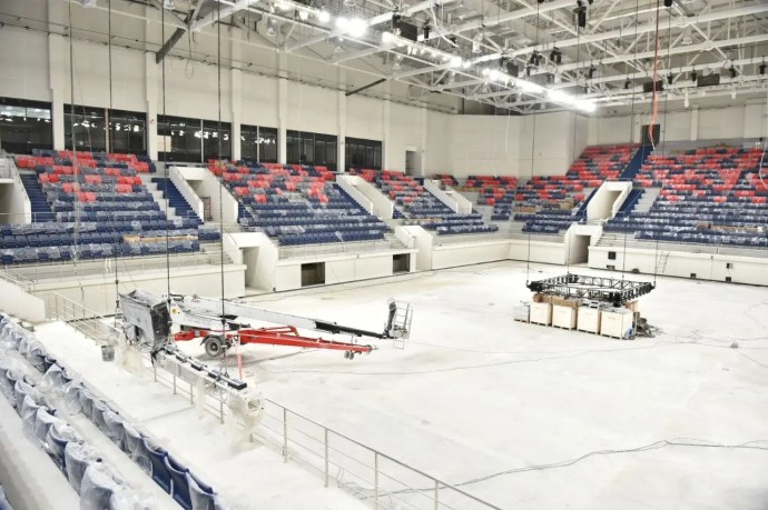 Николай Патрушев и Михаил Евраев посетили строящуюся арену волейбольного центра в Ярославле Николай Патрушев и Михаил Евраев посетили строящуюся арену волейбольного центра в Ярославле