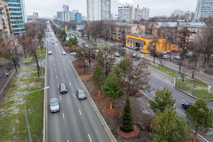 Завершилось благоустройство Профсоюзной улицы Завершилось благоустройство Профсоюзной улицы