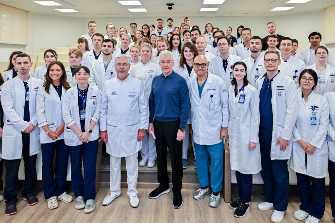 Открытие научно-академического корпуса Московского многопрофильного научно-клинического центра имени С.П. Боткина