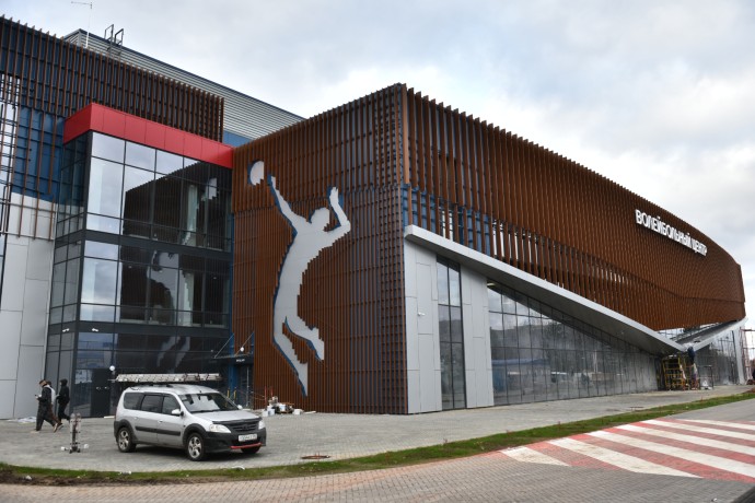 Волейбольную арену в Ярославле откроют летом Волейбольную арену в Ярославле откроют летом