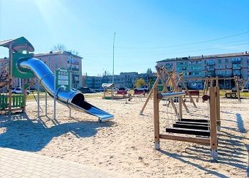 В Приамурье детские площадки оборудовали в двух военных городках