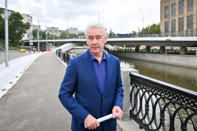 Собянин: Две благоустроенные набережные появятся в Мневниковской пойме