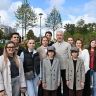 Открытие пешеходного моста на Болотной набережной