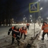 Коммунальщики Саранска борются с последствиями снегопада