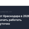 Аэропорт Краснодара в 2026 году может начать работать круглосуточно