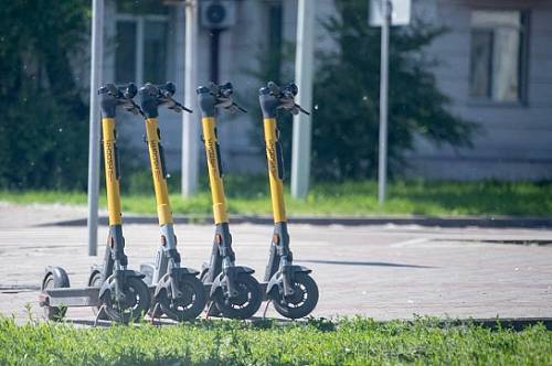 В Благовещенске начал действовать запрет на использование электросамокатов