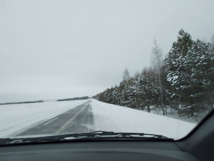 В Пензенской области из-за бури останутся перекрытыми федеральные трассы