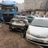 Пьяный водитель грузовика собрал «страйк» из машин во Владивостоке