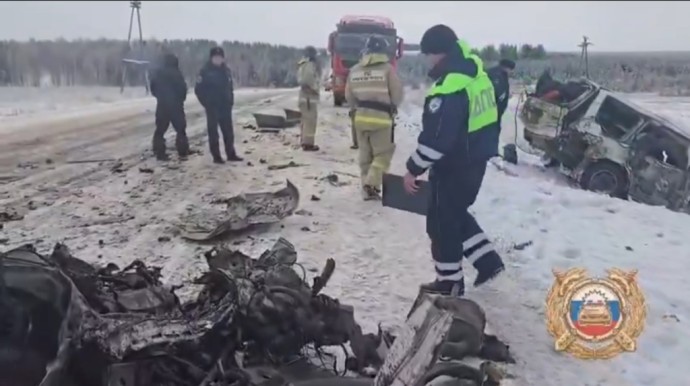 В ужасном тройном ДТП в Приангарье погиб водитель «Хонды»