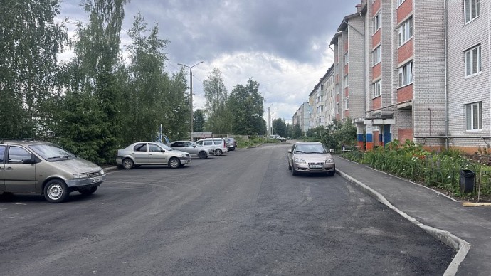 В этом году в Тульской области обустроят 77 придомовых территорий