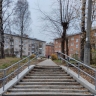 В Кирово-Чепецке завершили ремонт лестницы и тротуара