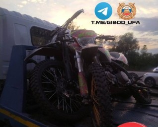 В Уфе задержали двух несовершеннолетних за рулем мототранспорта