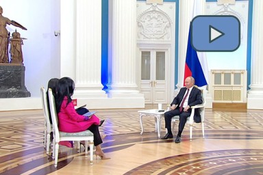 Интервью Владимира Путина телеканалам Aaj Tak и India Today