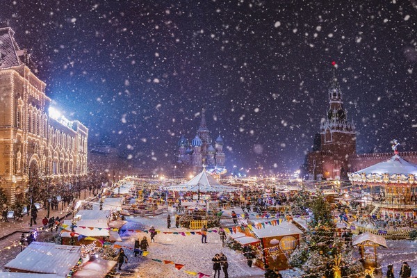 Синоптик спрогнозировал снежную ночь в Рождество в Москве