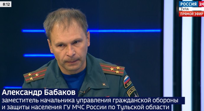 Куда бежать и что делать в случае опасности рассказал тулякам Александр Бабаков