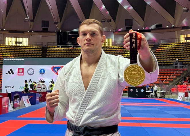 Спортсмен Иркутской области стал чемпионом мира по джиу-джитсу