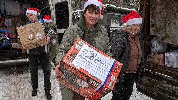 Количество гуманитарных миссий #МЫВМЕСТЕ с 2022 года выросло в два раза Количество гуманитарных миссий #МЫВМЕСТЕ с 2022 года выросло в два раза