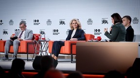 Татьяна Голикова выступила на сессии-презентации «100 проектов России. Человек» в Национальном центре «Россия»