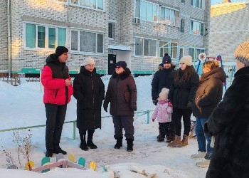 В Чигирях со старшими домов обсудили проблему с водоснабжением