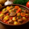 Куриное рагу с картофелем и овощами готовится за 20 минут — Allrecipes