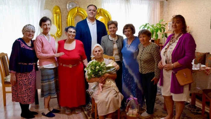 Жительница Уфимского района Минзифа Ассанова отметила 100-летний юбилей