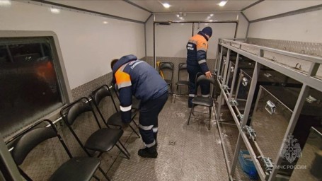 В Башкирии на трассе М-5 развернули два пункта обогрева