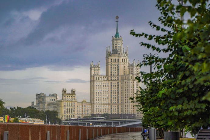 В течение дня в Москве ожидается дождь с грозой
