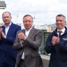 Александр Беглов открыл Троицкий мост после капремонта