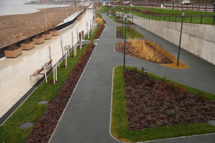 На полтора километра длиннее. В Перми открыли для жителей новый участок набережной Камы На полтора километра длиннее. В Перми открыли для жителей новый участок набережной Камы