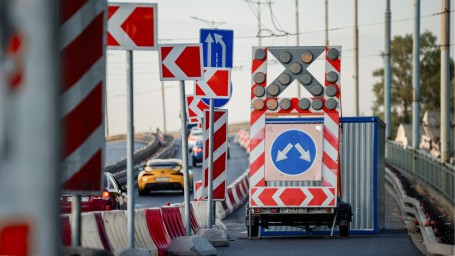 В Петербурге завершили ремонт на трех магистралях