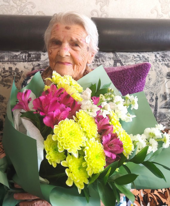 В Башкирии жительница блокадного Ленинграда отметила 90-летний юбилей