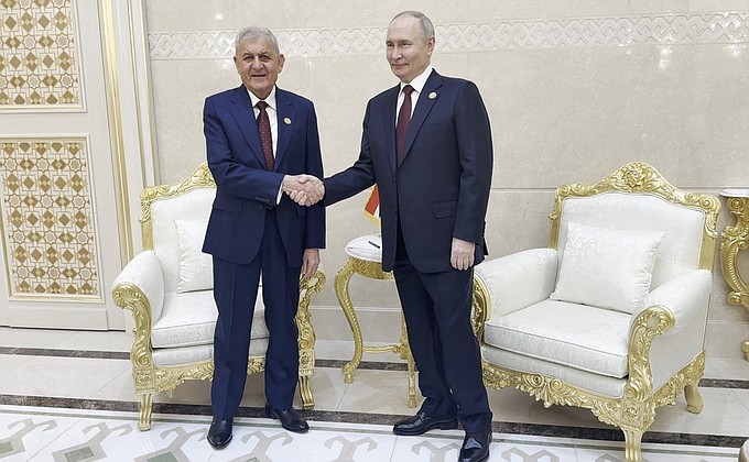 Встреча с Президентом Республики Ирак Абдулом Латифом Рашидом