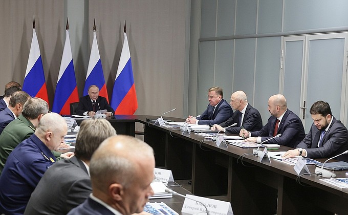 Совещание по вопросам развития двигателестроения