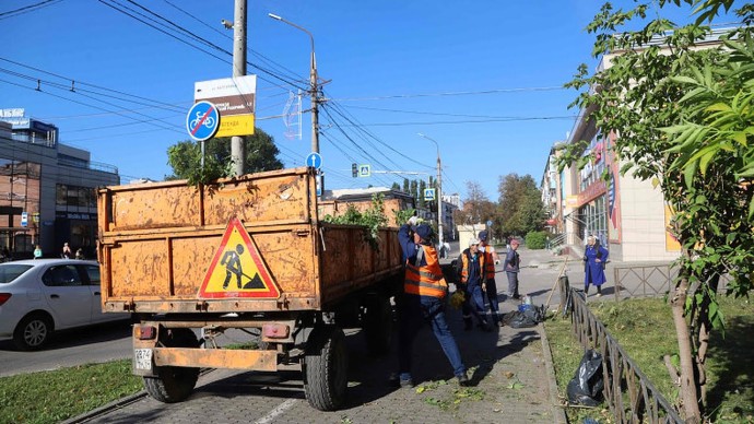 В Туле прошел городской субботник