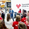 Дмитрий Миляев на ПМЭФ-2026 пообщался с молодёжью Тульской и Ленинградской областей
