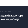 Волгоградский аэропорт приостановил работу