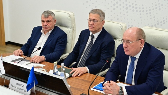 Радий Хабиров назвал Газпром и Ростех крепкими стратегическими партнерами Радий Хабиров назвал Газпром и Ростех крепкими стратегическими партнерами