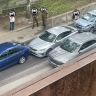 В Пензе из-за тройного ДТП парализовало улицу Маршала Крылова