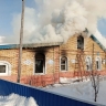 В Башкирии загорелись два дома из-за неосторожного обращения с огнем