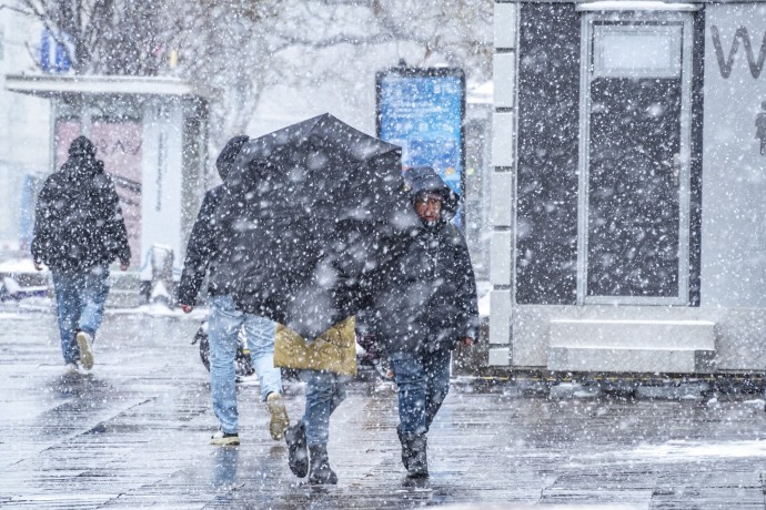 Москвичей предупредили об аномальном снегопаде до вечера 9 января